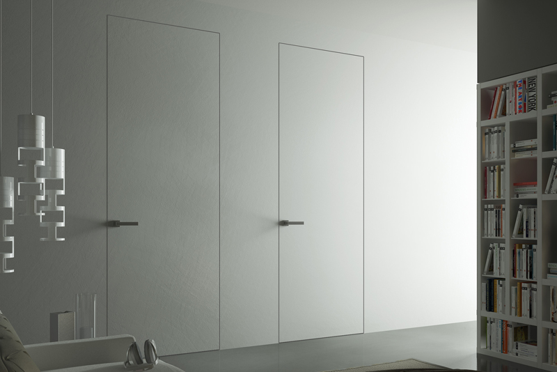 Come installare una porta filomuro battente.