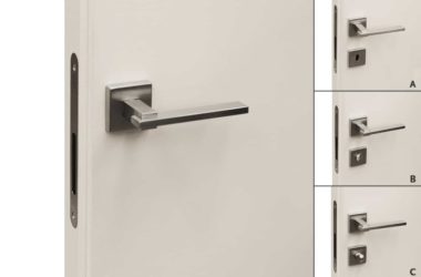 Maniglia Sirio per porte raso parete