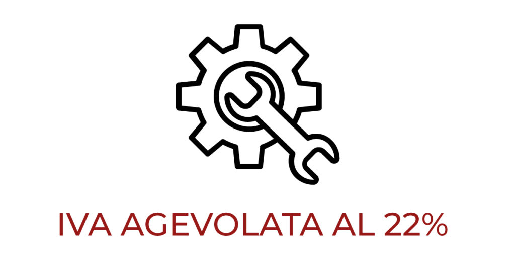 iva agevolata al 22%