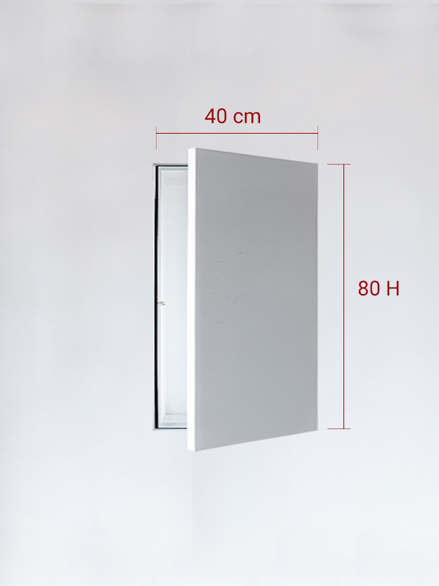 Sportello filomuro ad anta singola cm 40x80