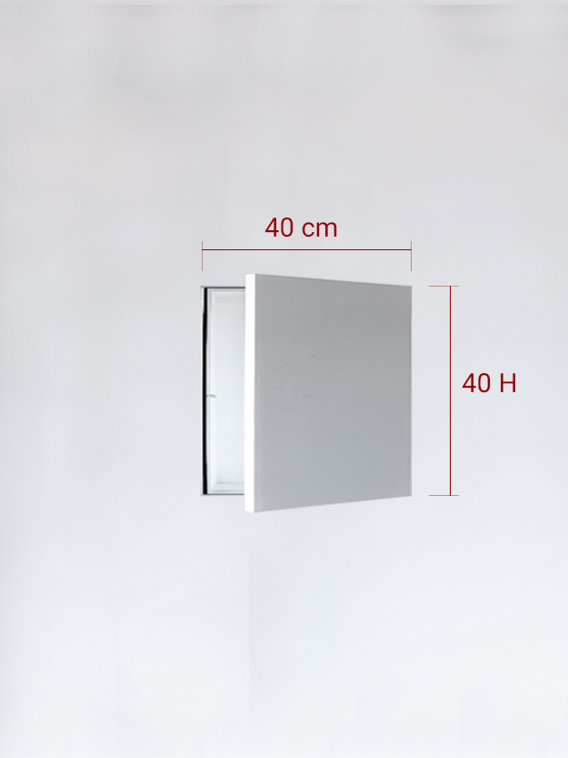 Sportello filomuro ad anta singola cm 40x40