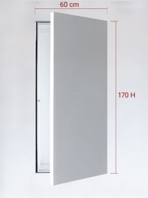 Sportello filomuro ad anta singola cm 60×170