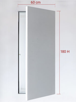 Sportello filomuro ad anta singola cm 60×180