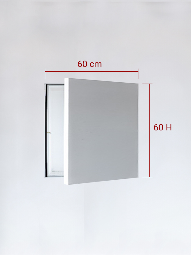 Sportello filomuro ad anta singola cm 60x60