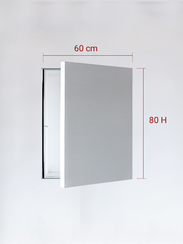 Sportello filomuro ad anta singola cm 60x80