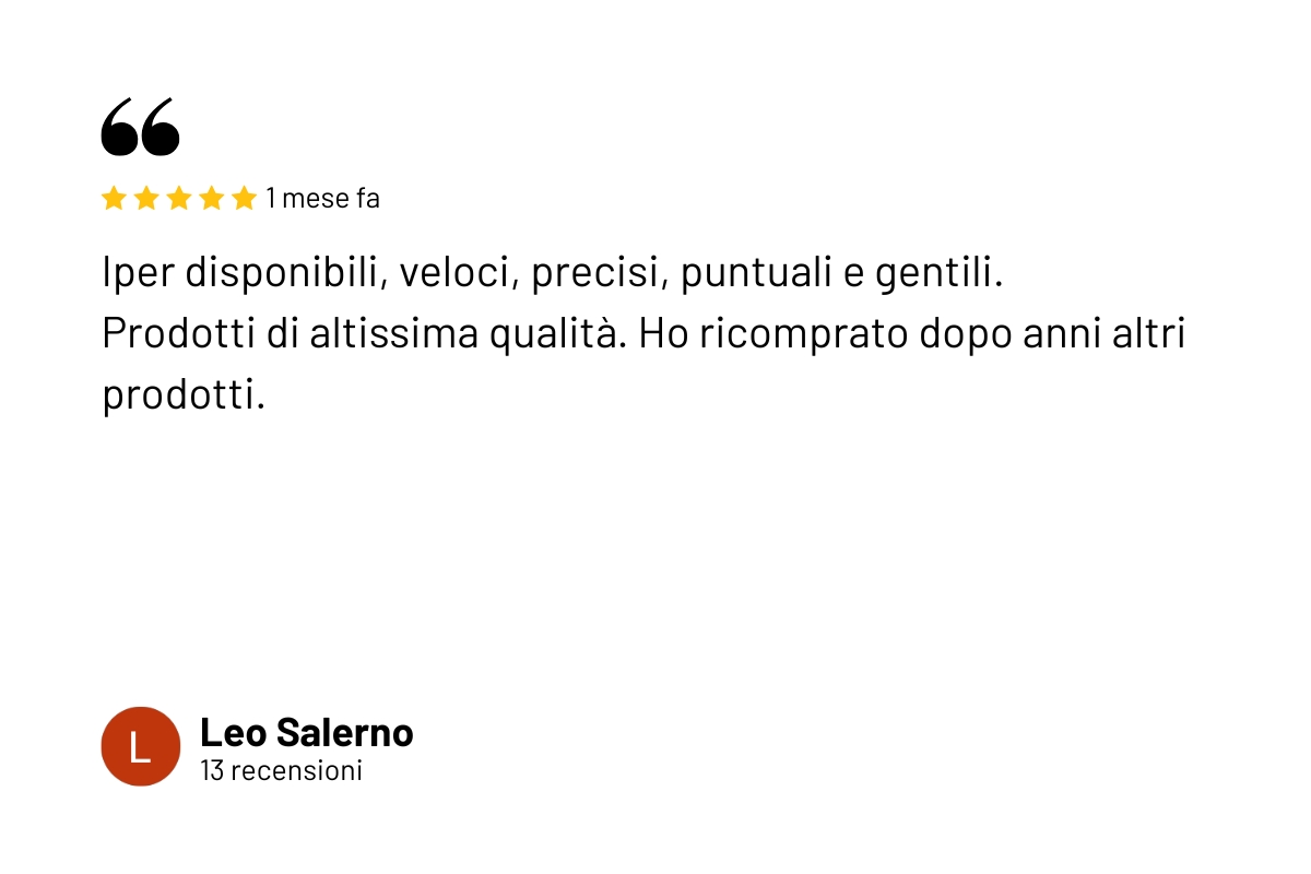 Recensione prodotto