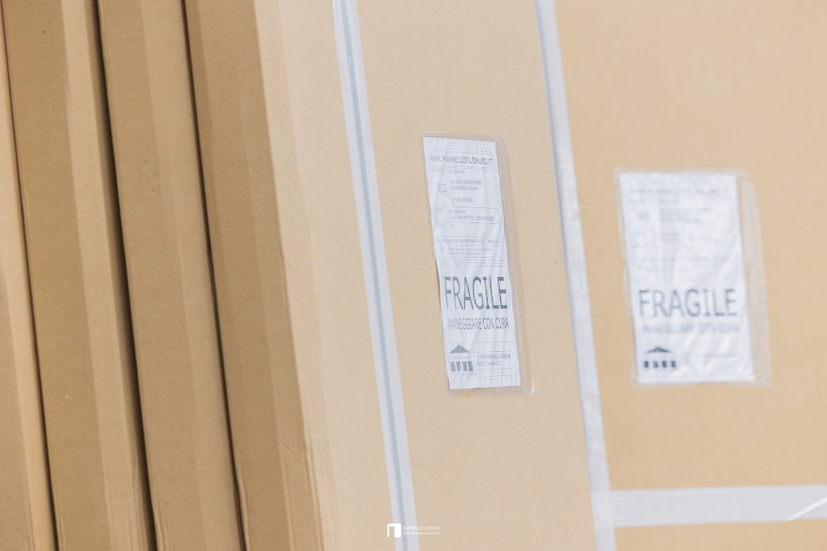 Il nostro packaging: imballaggio anti rottura