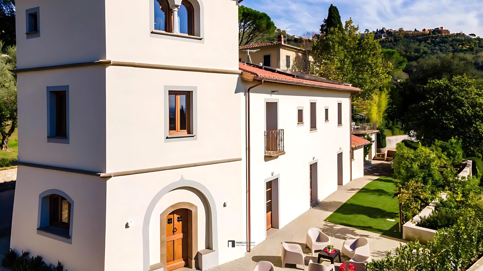 Il bellissimo B&B Torre Angelina a Montecatini (Toscana, Italia)