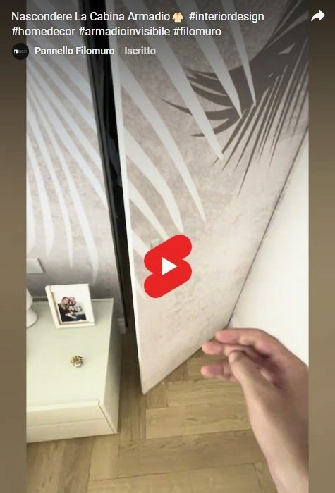 Video armadio ad 1 anta - come nascondere la cabina armadio