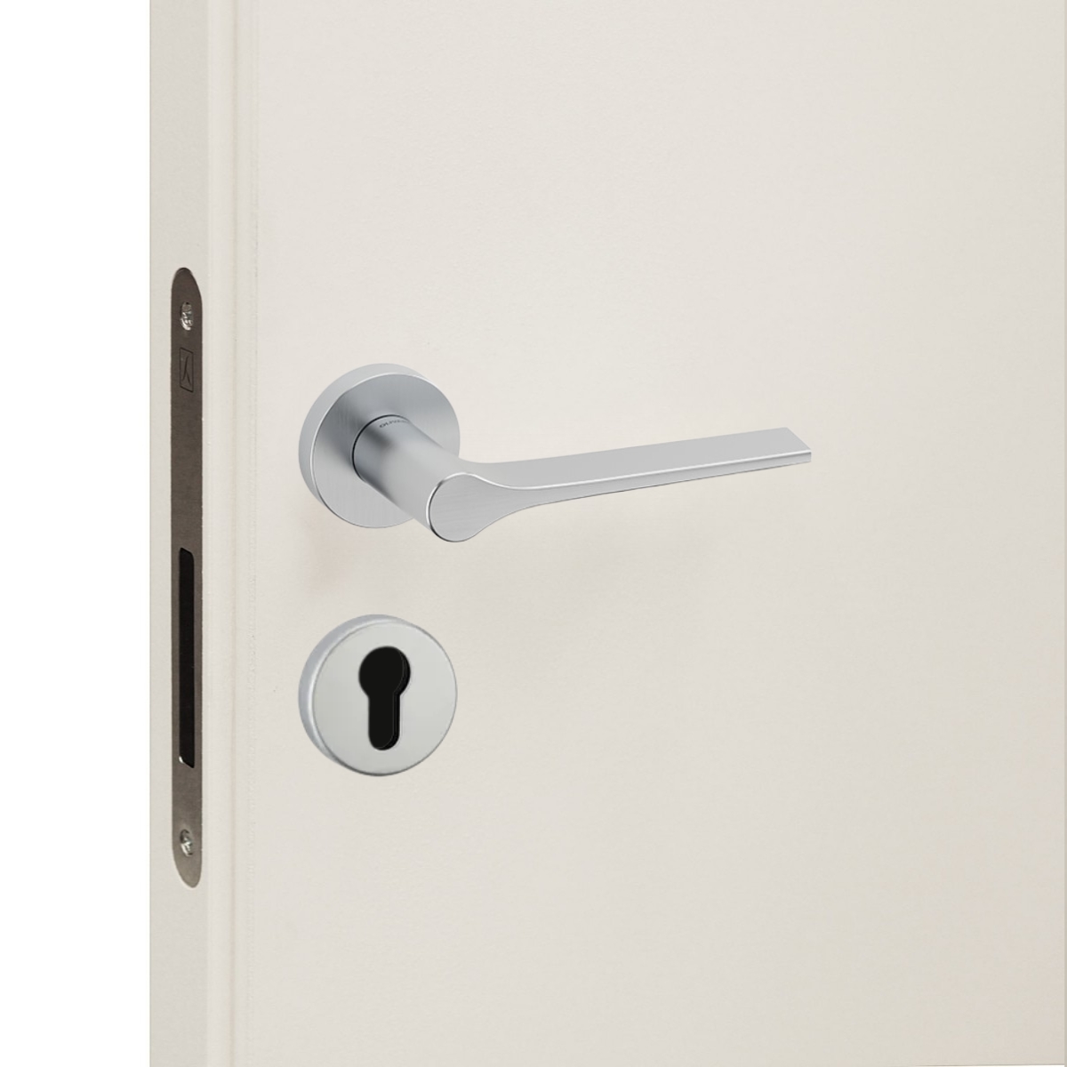 Maniglia olivari lama con cilindro cisa