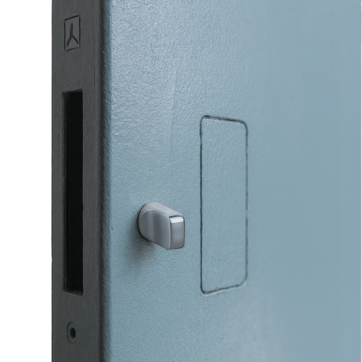 Maniglia a scomparsa rettangolare nottolino